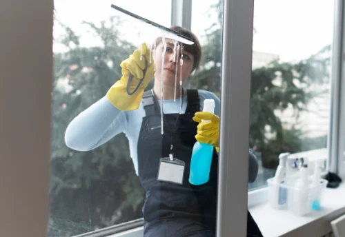 Nettoyage de vitres intérieures et extérieures à Rix